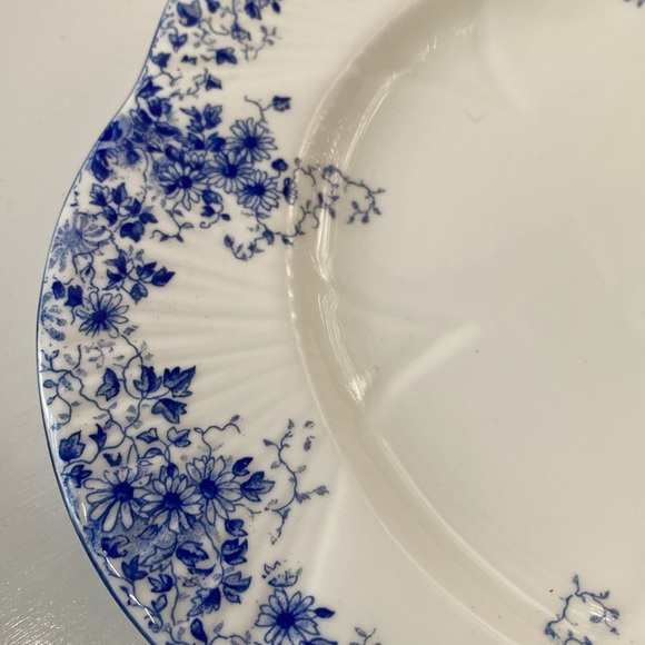 Dainty Blue Dinner Plate by Shelley 10 1/2 in - Picture 7 of 7